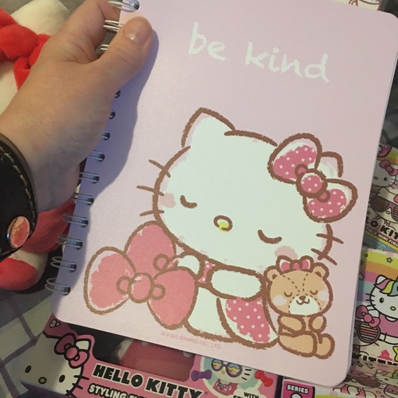 Hello Kitty backpack, stuffed toy, notebook and five below collectible figures - Picture 4 of 9